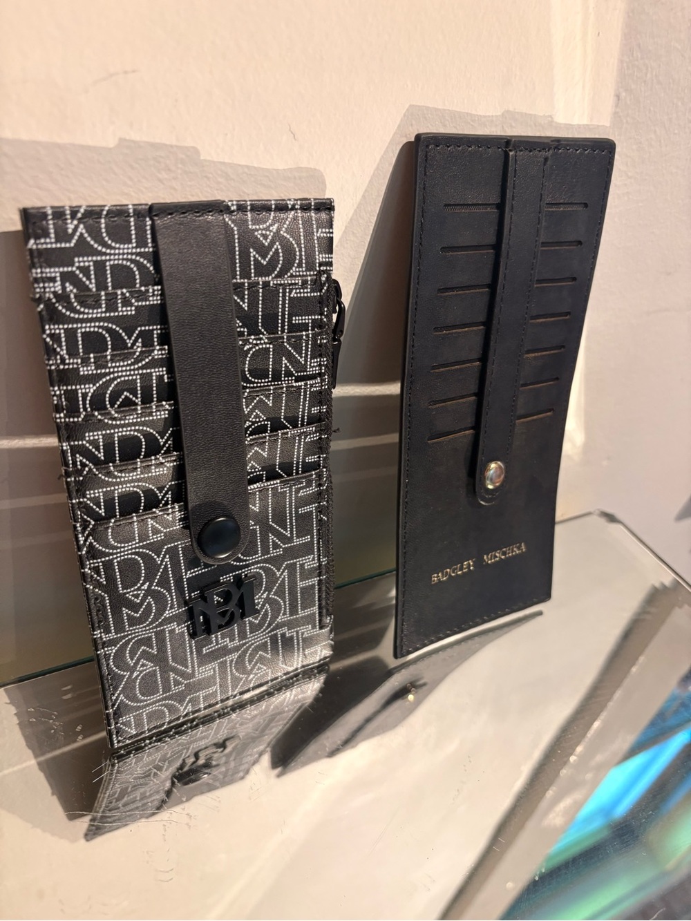 Badgley Mischka vegan leather wallet bundle